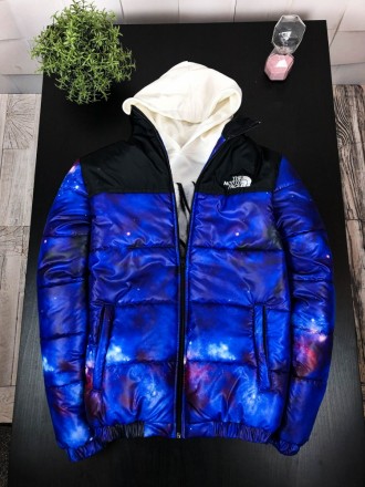 Куртка TNF фиолетового цвета 7-395. Львов. фото 1 Куртка TNF фиолетового цвета 7-395. Львов. фото 1