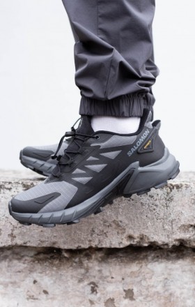 Кросівки чоловічі Salomon Supercross 4 Gore-tex termo gray black . Львів. фото 1 Кросівки чоловічі Salomon Supercross 4 Gore-tex termo gray black . Львів. фото 1
