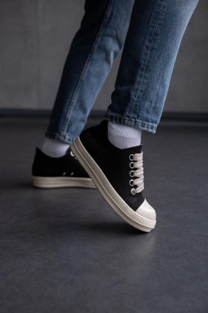 Кеды женские черные Rick Owens Denim Shoes Black White
Шикарные женские кеды Рик. . фото 9