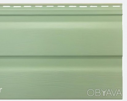 Сайдинг виниловый Flex, панель 3,66*0,23 м Мята. Фасадный сайдинг