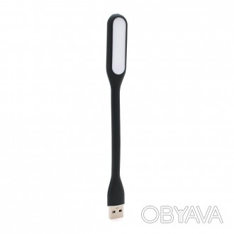 Фонарик гнучкий LED USB, Black, OEM