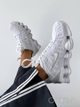 Кроссовки женские белые Nike Shox TL
Рады представить вам эти потрясающие женски. . фото 1