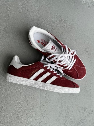 Кроссовки мужские красные Adidas Gazelle Burgundy
Кроссовки Adidas Gazelle Burgu. . фото 9