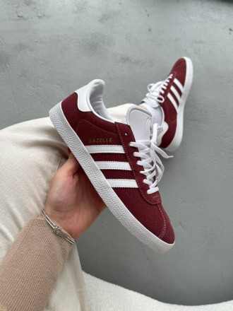 Кроссовки мужские красные Adidas Gazelle Burgundy
Кроссовки Adidas Gazelle Burgu. . фото 6