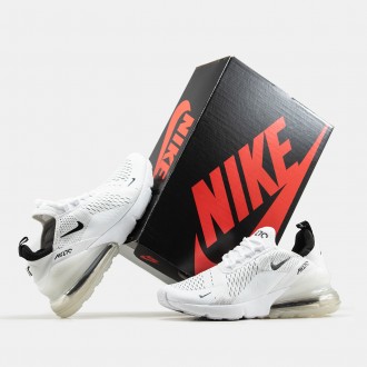 Кроссовки мужские белые Nike Air Max 270 white 
Мужские спортивные кроссовки Най. . фото 8