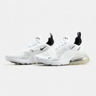 Кроссовки мужские белые Nike Air Max 270 white 
Мужские спортивные кроссовки Най. . фото 7