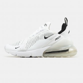 Кроссовки мужские белые Nike Air Max 270 white 
Мужские спортивные кроссовки Най. . фото 2