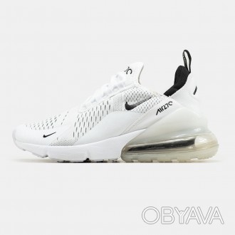 Кроссовки мужские белые Nike Air Max 270 white 
Мужские спортивные кроссовки Най. . фото 1