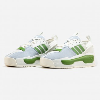 Кроссовки мужские Adidas Y-3 Rivalry White Green Blue
Откройте для себя совершен. . фото 2