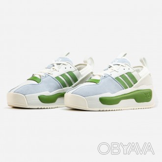 Кроссовки мужские Adidas Y-3 Rivalry White Green Blue
Откройте для себя совершен. . фото 1