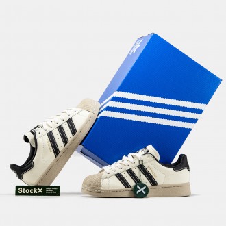 Женские кроссовки белые Adidas Superstar beige primegreen
Женские кроссовки Adid. . фото 9