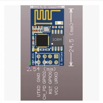 Оновлений Wi-Fi модуль ESP8266 версії ESP-01S на основі мікросхеми ESP8266EX з в. . фото 5