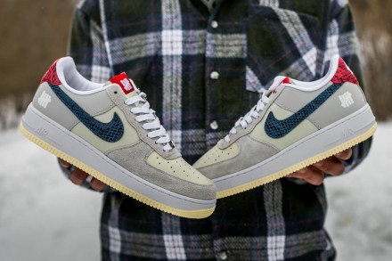 Кроссовки мужские серые Nike Air Force 1 Blue Snake
Откройте для себя новые гори. . фото 8