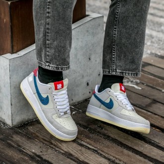 Кроссовки мужские серые Nike Air Force 1 Blue Snake
Откройте для себя новые гори. . фото 9