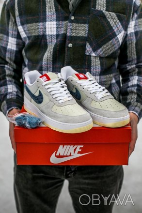 Кроссовки мужские серые Nike Air Force 1 Blue Snake
Откройте для себя новые гори. . фото 1