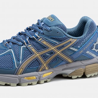 Кроссовки мужские синие Asics Gel Kahana 8 Blue Yellow
Мужские кроссовки Asics G. . фото 9