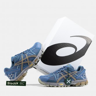 Кроссовки мужские синие Asics Gel Kahana 8 Blue Yellow
Мужские кроссовки Asics G. . фото 2