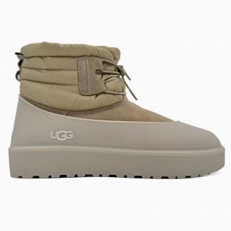 Мужские ботинки бежевые зимние UGG Classic Mini Lace-Up Beige
Мужские зимние бот. . фото 3