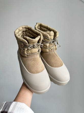 Мужские ботинки бежевые зимние UGG Classic Mini Lace-Up Beige
Мужские зимние бот. . фото 8