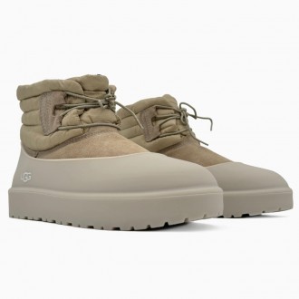 Мужские ботинки бежевые зимние UGG Classic Mini Lace-Up Beige
Мужские зимние бот. . фото 2