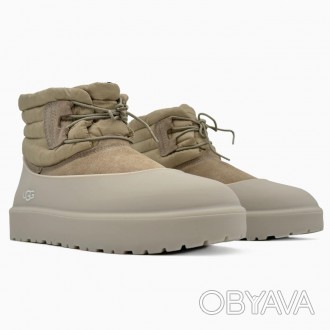 Мужские ботинки бежевые зимние UGG Classic Mini Lace-Up Beige
Мужские зимние бот. . фото 1