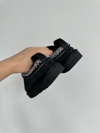 Тапочки угги мужские черные зимние Ugg Tasman Black
Мужские зимние тапочки UGG T. . фото 8