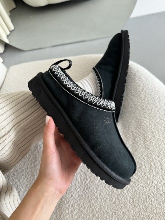 Тапочки угги мужские черные зимние Ugg Tasman Black
Мужские зимние тапочки UGG T. . фото 10