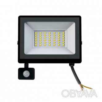 Прожектор LED з датчиком руху Ritar ZB-PGGY-100W - це компактний та ефективний о. . фото 1