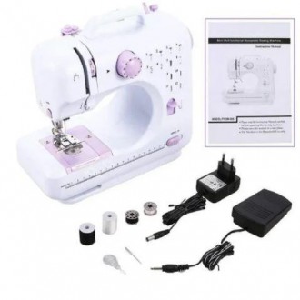 Швейна машинка Michley Sewing Machine YASM-505A Pro 12 в 1
Домашня швейна машинк. . фото 3