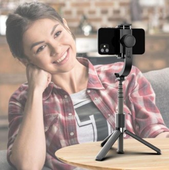 Стабилизатор-монопод Gimbal Stabilizer L08 для смартфона
L08- электронный ручной. . фото 5