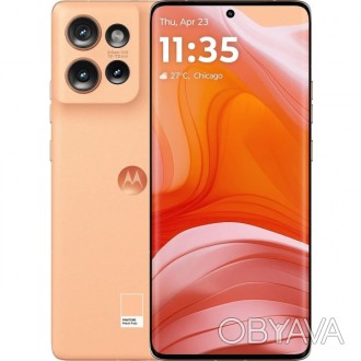Смартфон Motorola Edge 50 12/512GB NFC Peach Fuzz Global UA (PB2U0011RS) (Код то