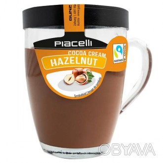 Шоколадна паста Piacelli Cocoa Cream Hazelnut Какао крем з лісовими горіхами 300. . фото 1