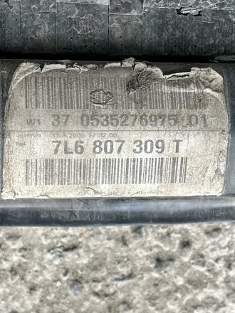 Усилитель заднего бампера Volkswagen Touareg 2007-2010 7L6 807 309 T. Киев. фото 1 Усилитель заднего бампера Volkswagen Touareg 2007-2010 7L6 807 309 T. Киев. фото 1