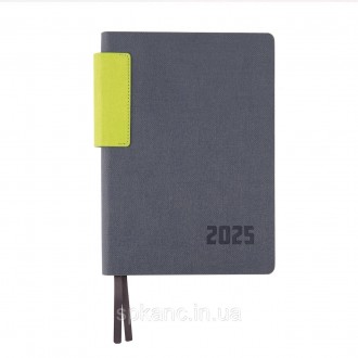 Щоденник А5 Leo Planner датований 2025 Infinity темно-сірий 368 стр. Харків. фото 1 Щоденник А5 Leo Planner датований 2025 Infinity темно-сірий 368 стр. Харків. фото 1