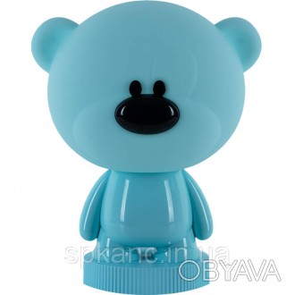 Светильник-ночник LED с аккумулятором Bear, голубой