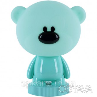 Светильник-ночник LED с аккумулятором Bear, зеленый