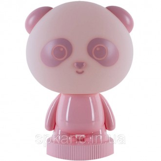 Светильник-ночник LED с аккумулятором Panda, розовый. Харьков. фото 1 Светильник-ночник LED с аккумулятором Panda, розовый. Харьков. фото 1