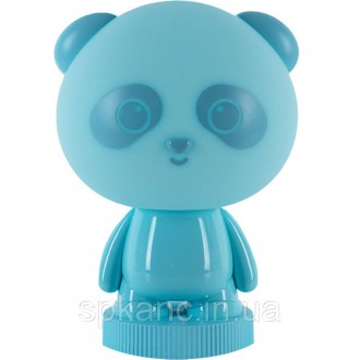 Светильник-ночник LED с аккумулятором Panda, голубой. Харьков. фото 1 Светильник-ночник LED с аккумулятором Panda, голубой. Харьков. фото 1