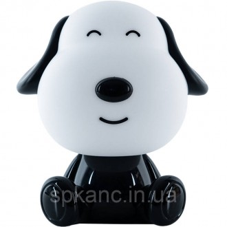 Светильник-ночник LED с аккумулятором Doggy, черно-белый. Харьков. фото 1 Светильник-ночник LED с аккумулятором Doggy, черно-белый. Харьков. фото 1