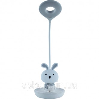Настольная лампа LED с аккумулятором Bunny, белый. Харьков. фото 1 Настольная лампа LED с аккумулятором Bunny, белый. Харьков. фото 1