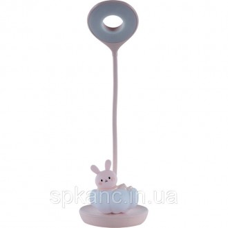 Настольная лампа LED с аккумулятором Cloudy Bunny, розовый. Харьков. фото 1 Настольная лампа LED с аккумулятором Cloudy Bunny, розовый. Харьков. фото 1