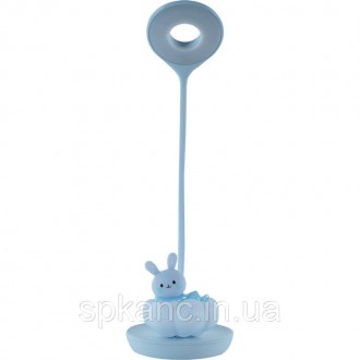 Настольная лампа LED с аккумулятором Cloudy Bunny, голубой. Харьков. фото 1 Настольная лампа LED с аккумулятором Cloudy Bunny, голубой. Харьков. фото 1