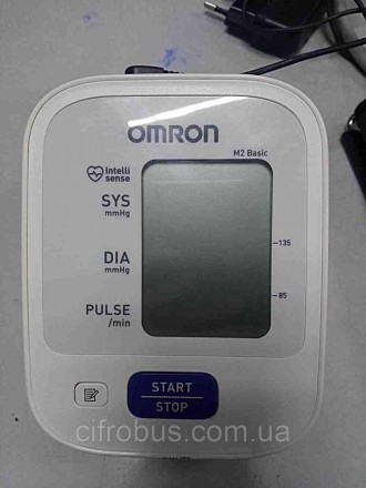 Omron M2 Basic (HEM-7121-ARU). Тонометр; автоматический; место измерения давлени. . фото 4