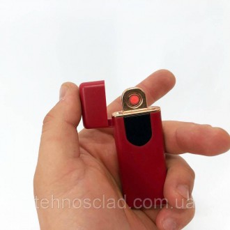 Акумуляторна запальничка USB ZGP ABS | Запальничка із зарядкою | Акумуляторна LE. . фото 8