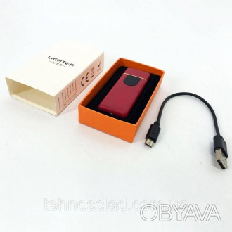 Акумуляторна запальничка USB ZGP ABS | Запальничка із зарядкою | Акумуляторна LE. . фото 1