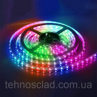  Smd 5050 стрічка / Led стрічка 5050 rgb / Комплект гнучка світлодіодна стрічка . . фото 4