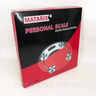 Ваги електронні для підлоги MATARIX MX-451A 180 кг круглі, Ваги побутові для під. . фото 11