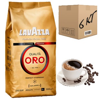 Кофе в зернах Lavazza Qualita Oro 1000 г (ящик 6кг) Lavazza Qualita Oro - это 10. . фото 2