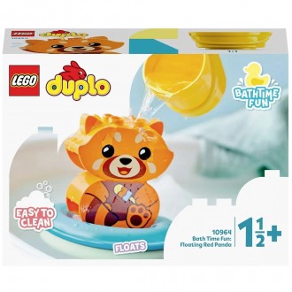 Конструктор LEGO Duplo My First Пригоди у ванній: Червона панда на плоту 1,5+ 5 деталей (10964). Київ. фото 1 Конструктор LEGO Duplo My First Пригоди у ванній: Червона панда на плоту 1,5+ 5 деталей (10964). Київ. фото 1