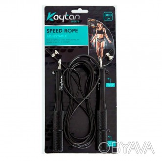 Скакалка швидкісна Kaytan Sports Speed Rope відмінно підходить для тренувань з к. . фото 1